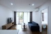 New one bedroom apartment for rent in To Ngoc Van street, Tay Ho district, Ha Noi